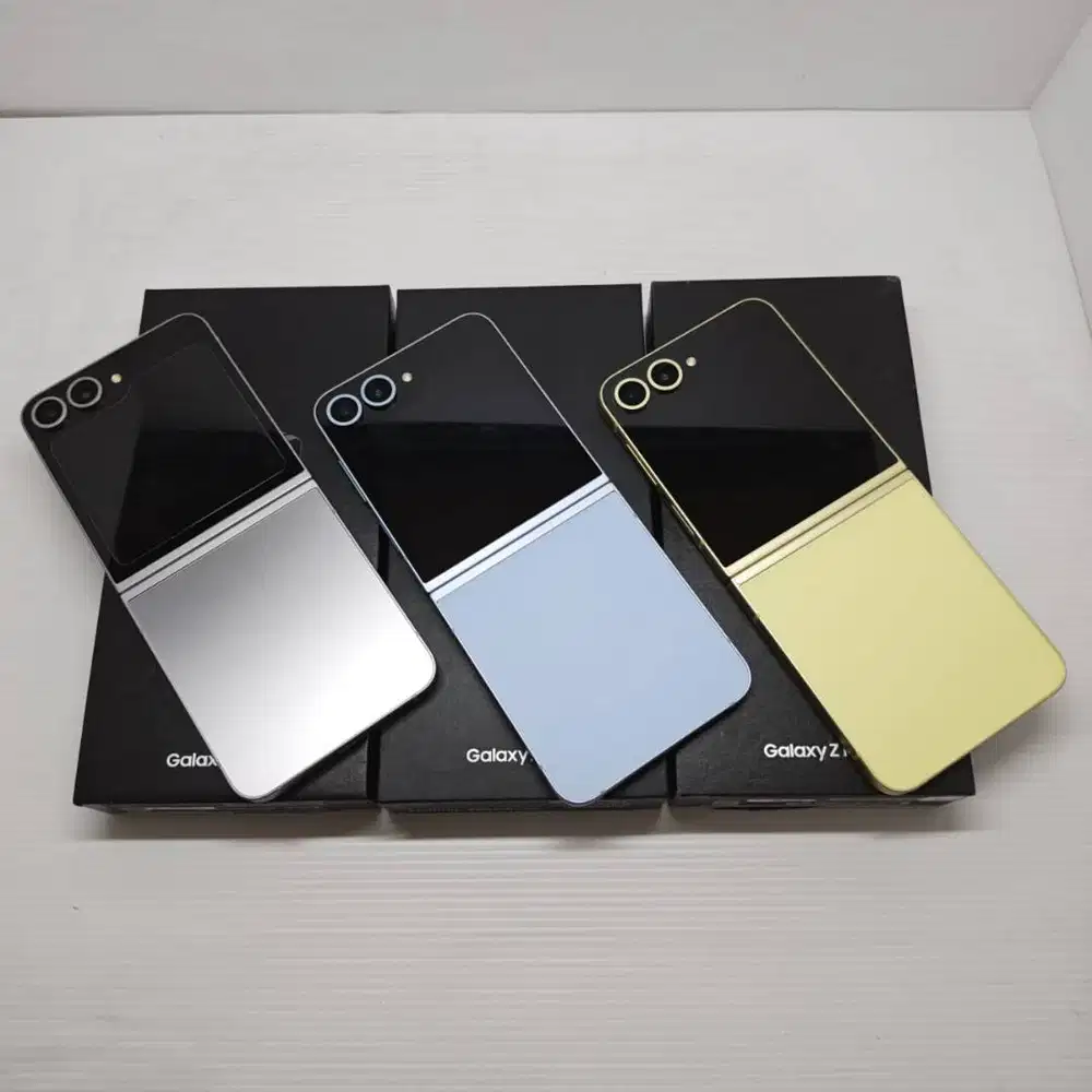 MULUS 99% SAMSUNG GALAXY Z FLIP 6 12/256 FULLSET LIKE NEW RESMI SEIN