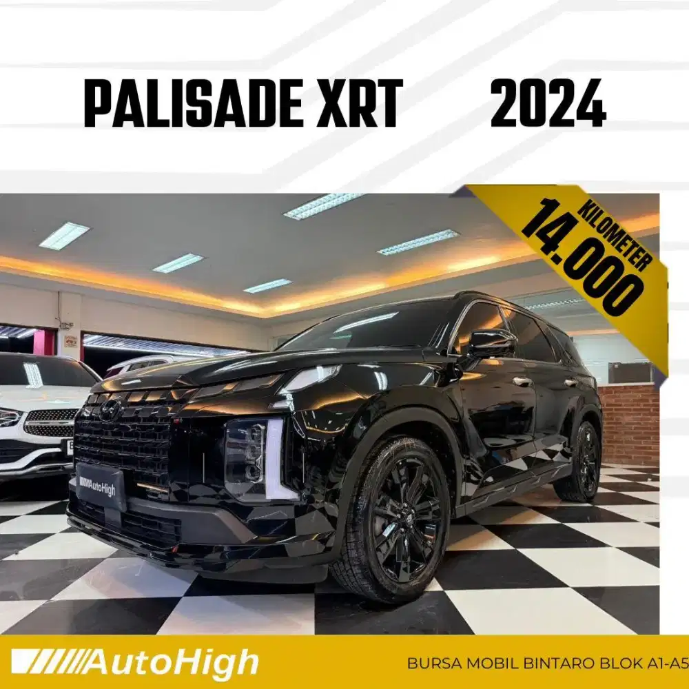 DP10% [Km14.000] Palisade XRT 2024 Black Reg 2023 #AUTOHIGH