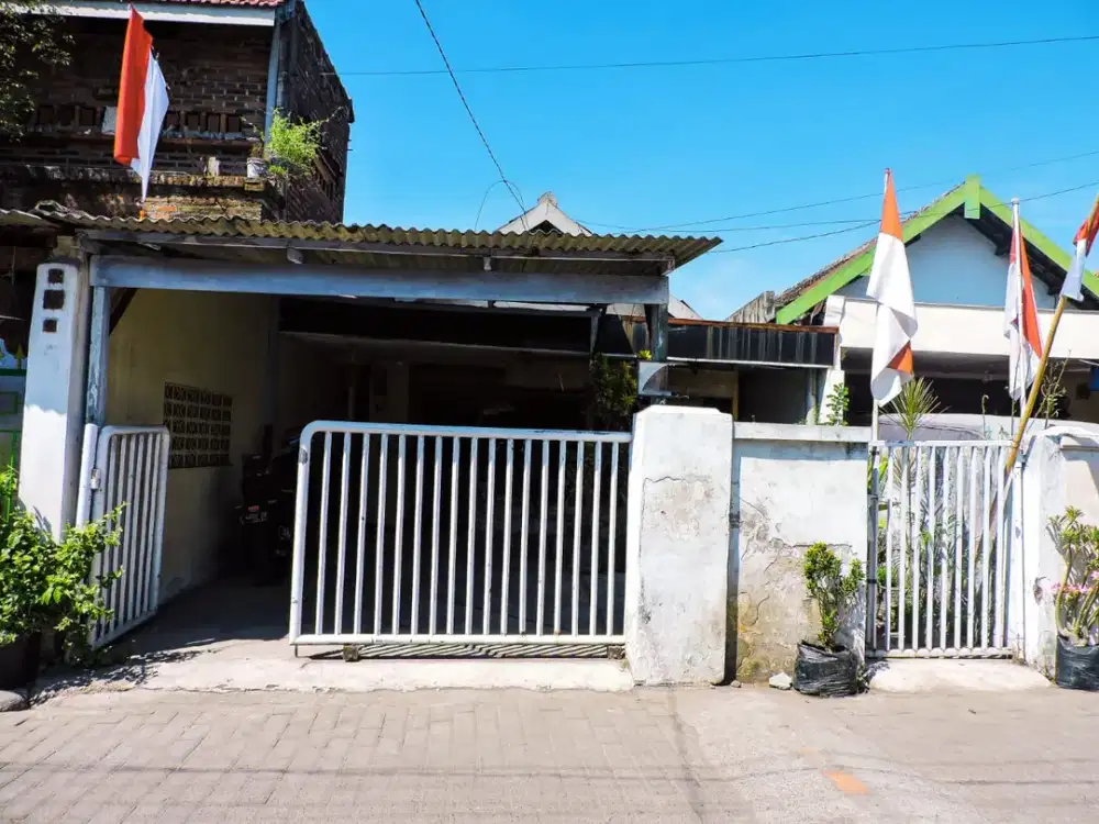 Dijual Rumah di Jl Jambu, Wage Taman, dekat Waru, Sidoarjo, Menanggal, Rungkut Surabaya