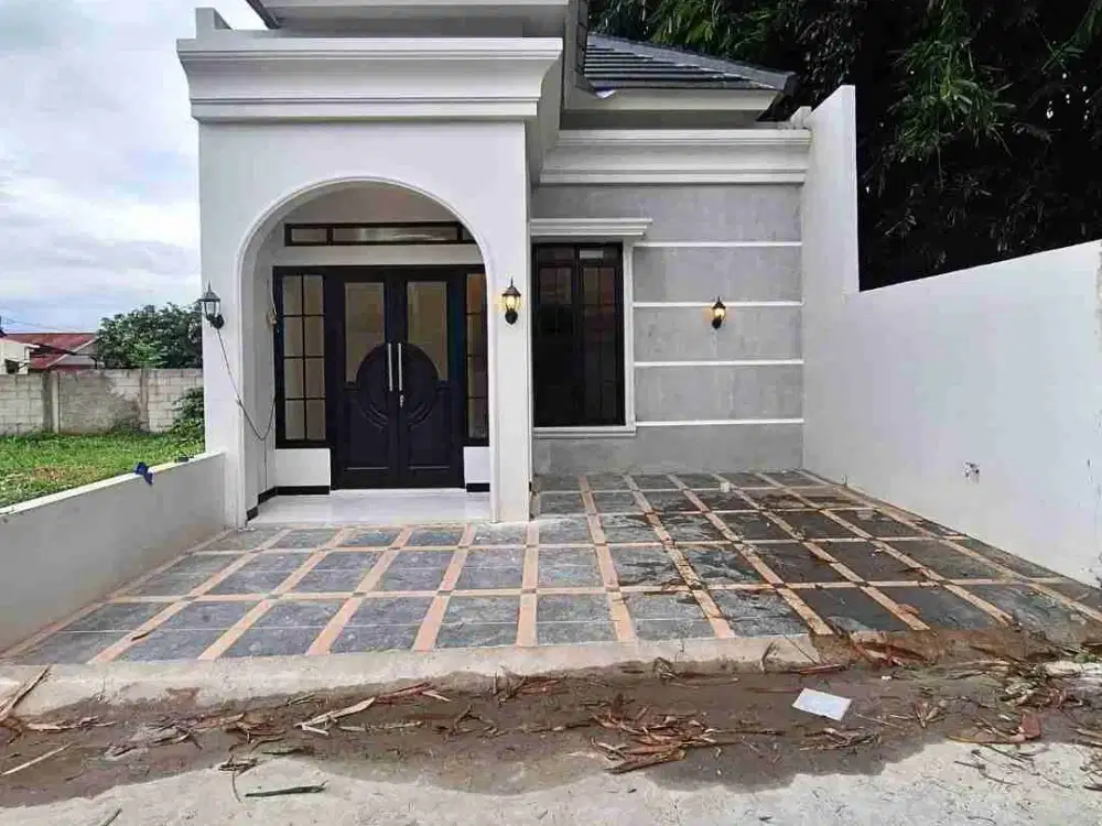 Rumah Mewah Full Bata Merah 1 Lantai & 2 Lantai Di Cilodong, Depok