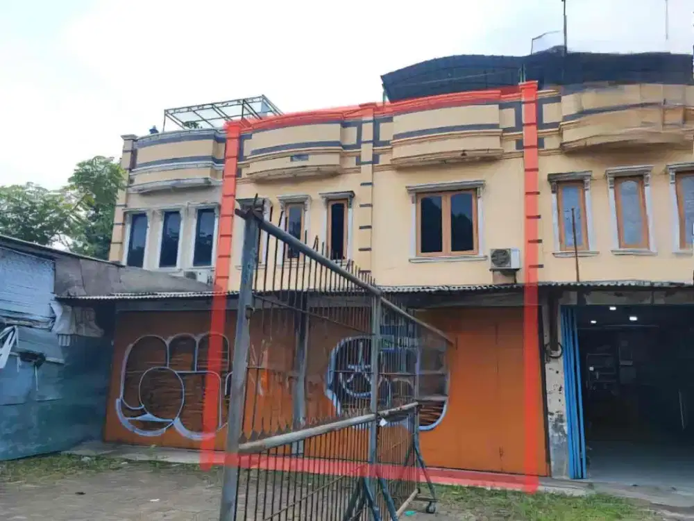 Jual Ruko gandeng 2 di Cipondoh Tangerang Jalan Hasyim ashari