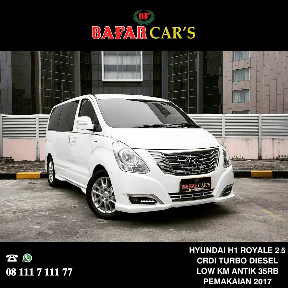 Hyundai H1 Diesel Royal Royale Alphard Vellfire 2017 Low Km