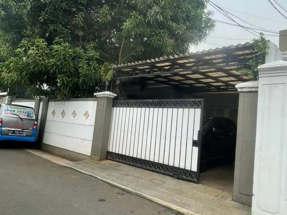Jual Rumah Hitung Tanah Akses 2 Mobil Kemang Jakarta Selatan