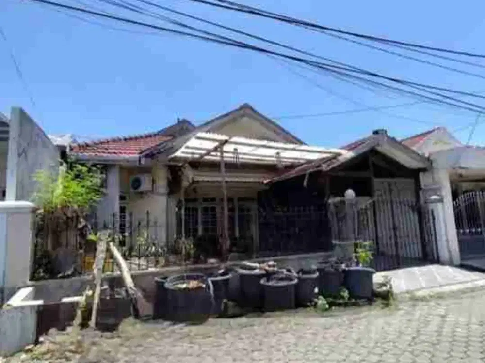 Jual Rumah Hitung Harga Tanah di area perumahan Wiyung, Surabaya