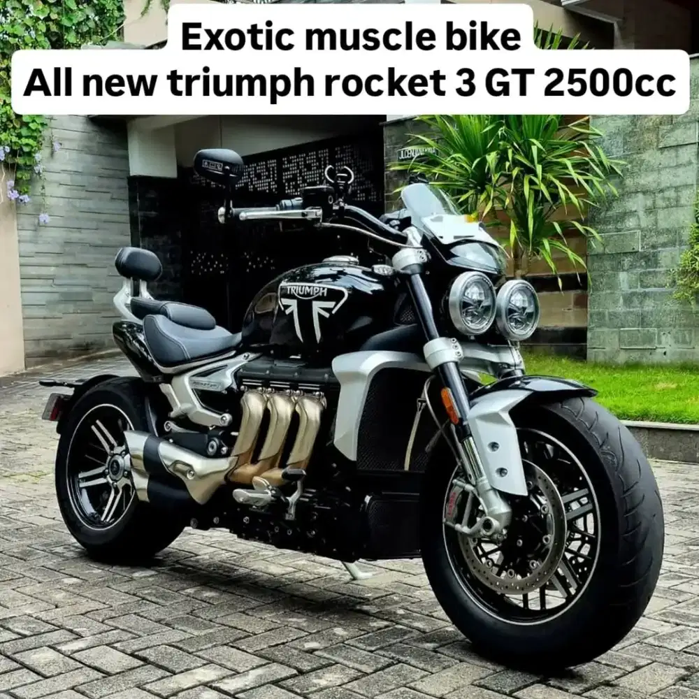 Triumph Rocket 3 GT 2500cc, th 2022, odo 3 rb