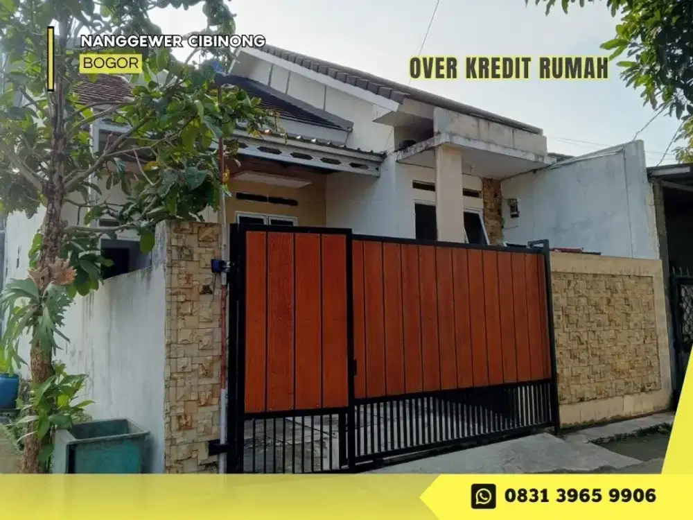 Take Over Rumah 87JT dkt Stasiun di Cibinong Perum Bogor Asri