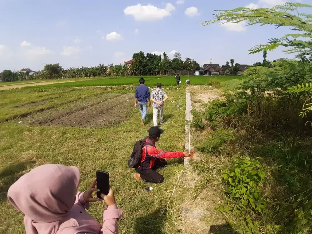 8 Menit Kampus UGM Jogja Tanah Siap Bangun Free Desain Rumah
