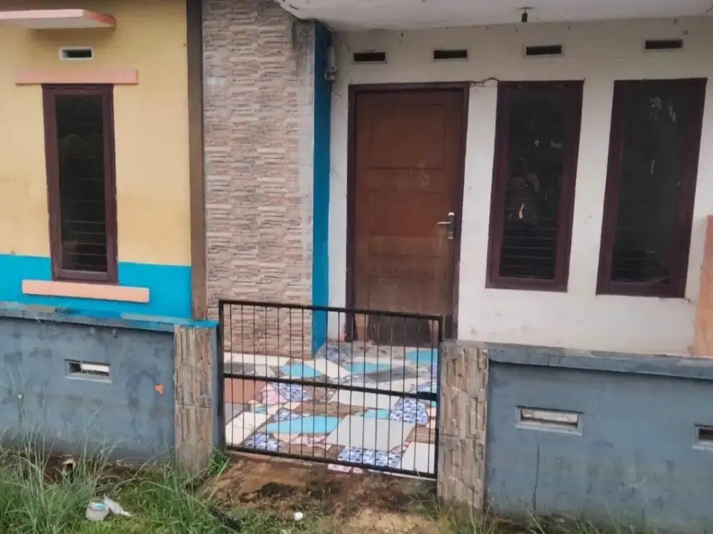 Dijual rumah Kontrakan 2 petak di jl Tirtonadi GG Mekarjaya Rumbai