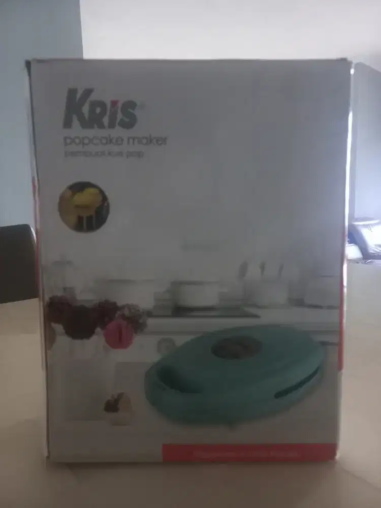 Popcake maker pembuat kue pop masih sangat bagus pemakaian baru 2 kali