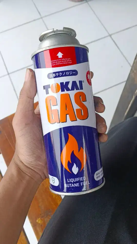 Refill Kaleng Gas Tokai HICOOK Kompor Portabel Butana Isi Ulang LPG