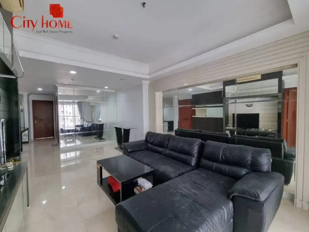 Disewakan Apartemen 3BR Royal Mediterania Garden Residences, Siap Huni