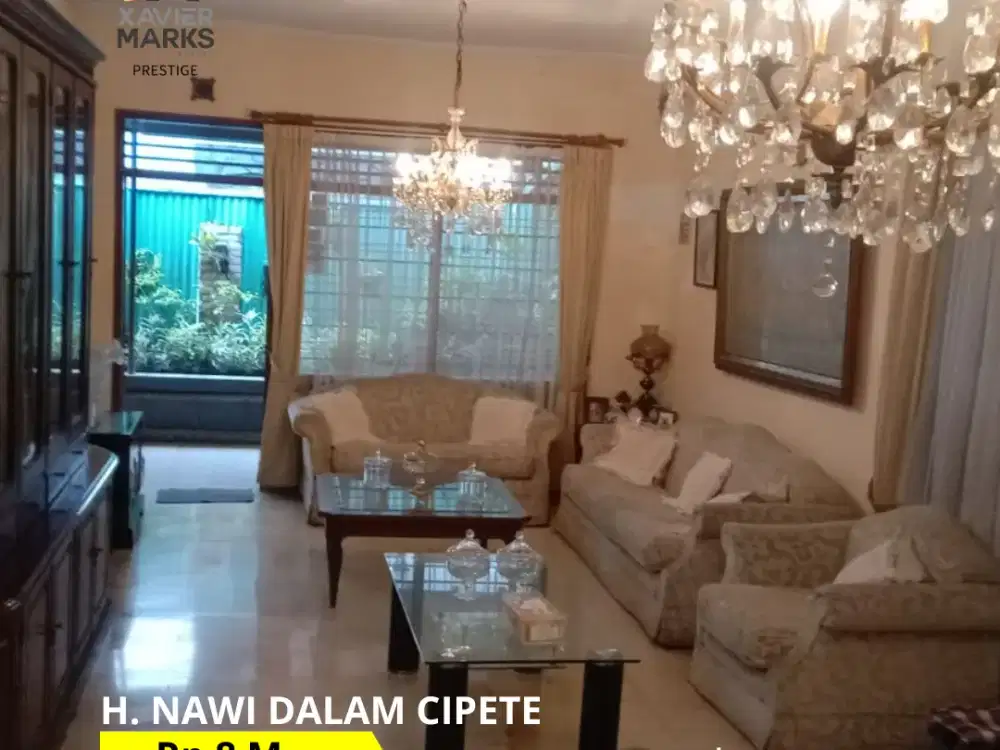 DIJUAL RUMAH Jl. H.NAWI DALAM CIPETE JAKARTA SELATAN