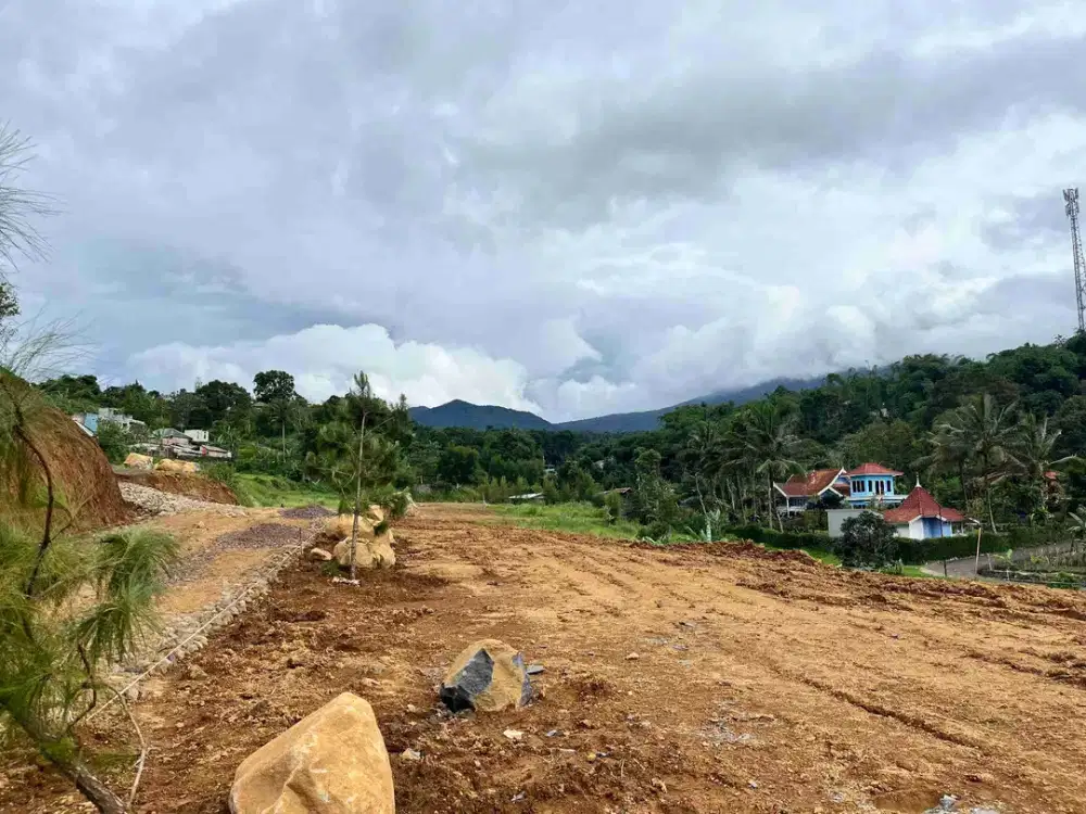 Tanah 500m2 dekat taman safari puncak bogor