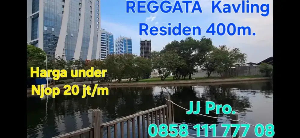 REGATTA RESIDENCE KAVLING.
Under NJOP 20jt/m ,PANTAI MUTIARA. Termurah