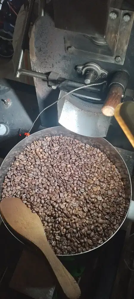 Mesin Roasting Kopi Buatan Lokal bukan Uncle John apalagi Probat