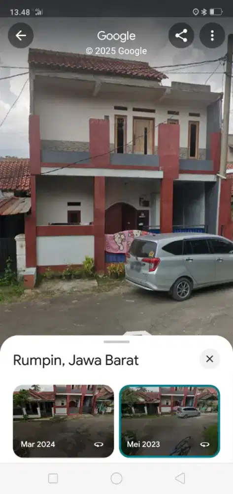 Di jual cepat rumah murah siap huni 2 lntai ss SHM