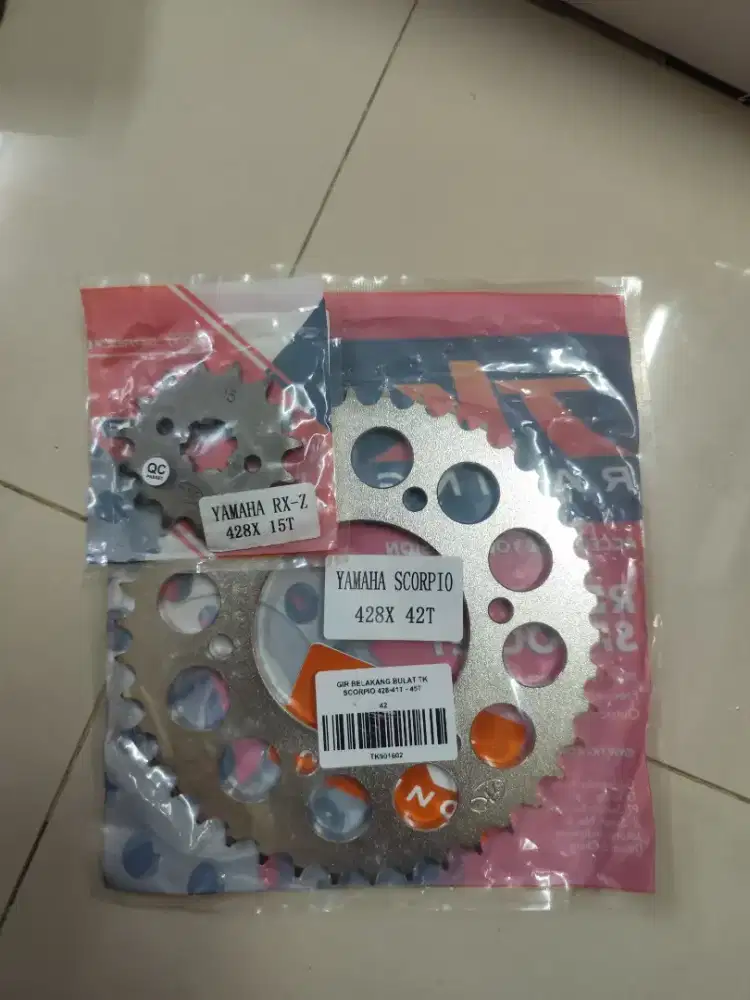 Gir Set TK Racing Scorpio/MX King 150