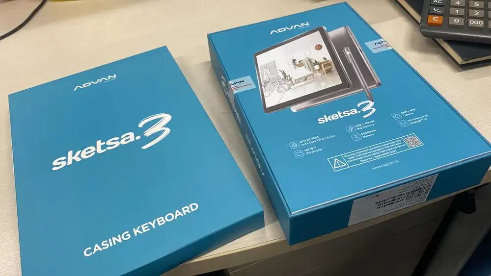 [New Segel] ADVAN Vandroid Sketsa 3 - 6/128 + Keyboard Casing