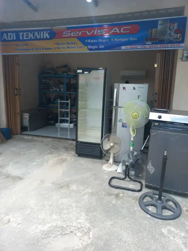 Servis ac,kulkas,mesin cuci dll...