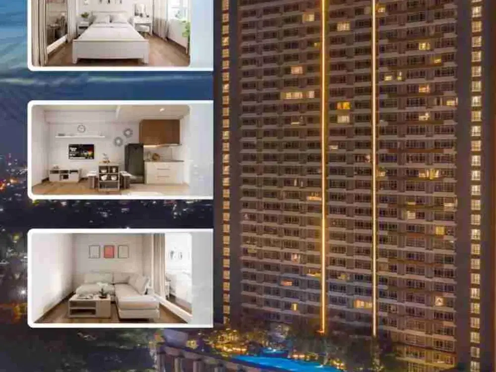 apartemen bayar 8 juta siap huni cicil 20 tahun flat