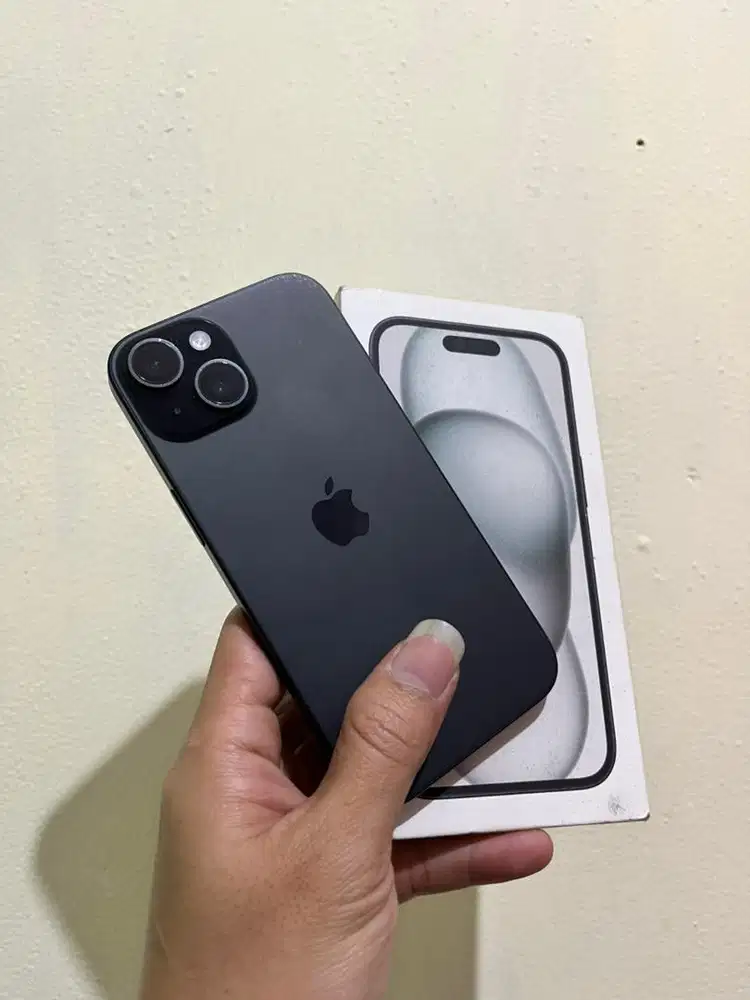 Iphone 15 128 ex resmi Digimap ID/A bh 83% mulus fullset original