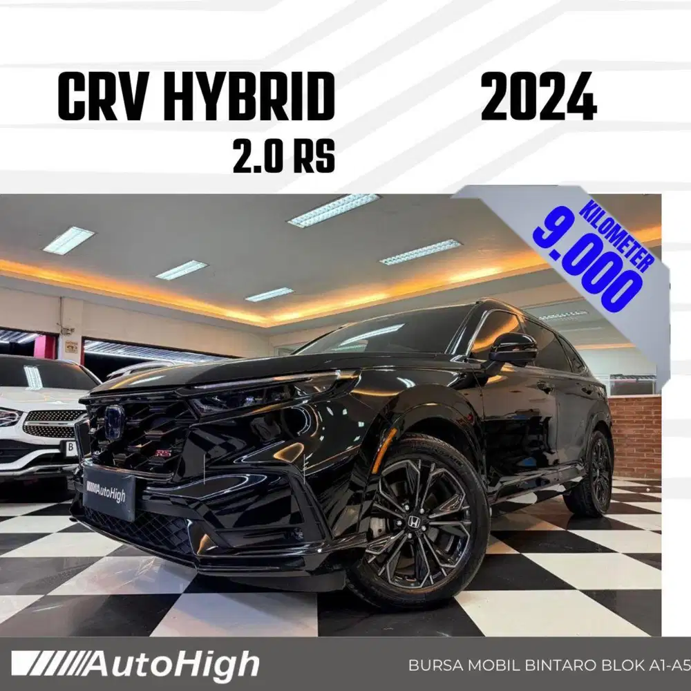 DP10% [Km9.000] CRV RS Hybrid 2024 Black / CR-V Reg 2023 #AUTOHIGH