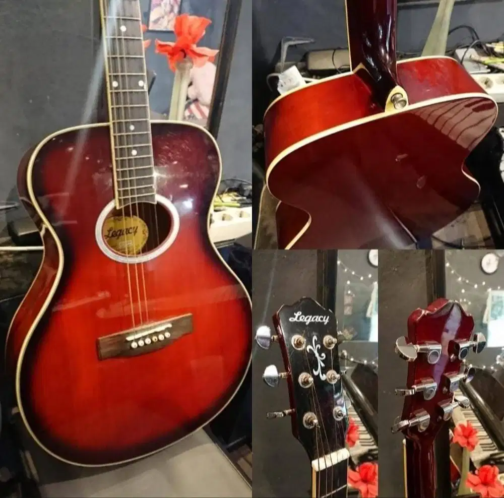 Gitar Akustik Original Legacy Neck Tanam Baja Beli di Mall Gramedia
