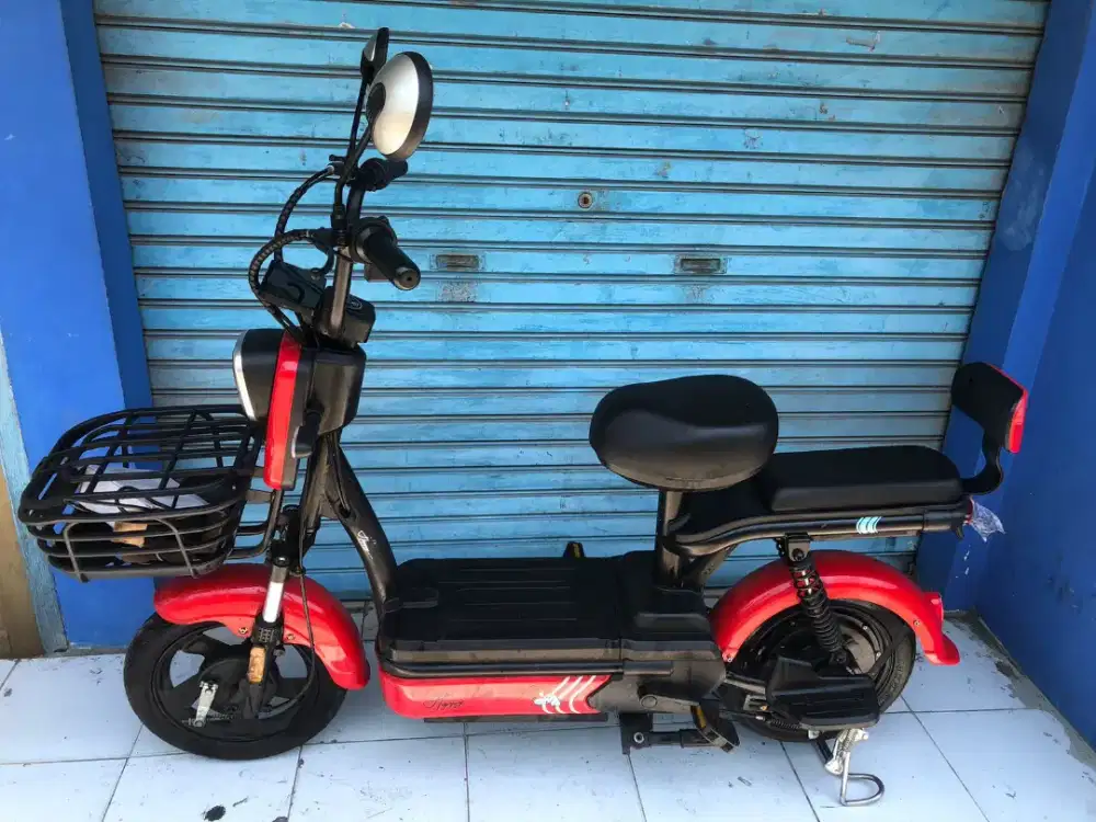Sepeda Listrik Tiger Mulus Siap Pakai (Nego di Lokasi)