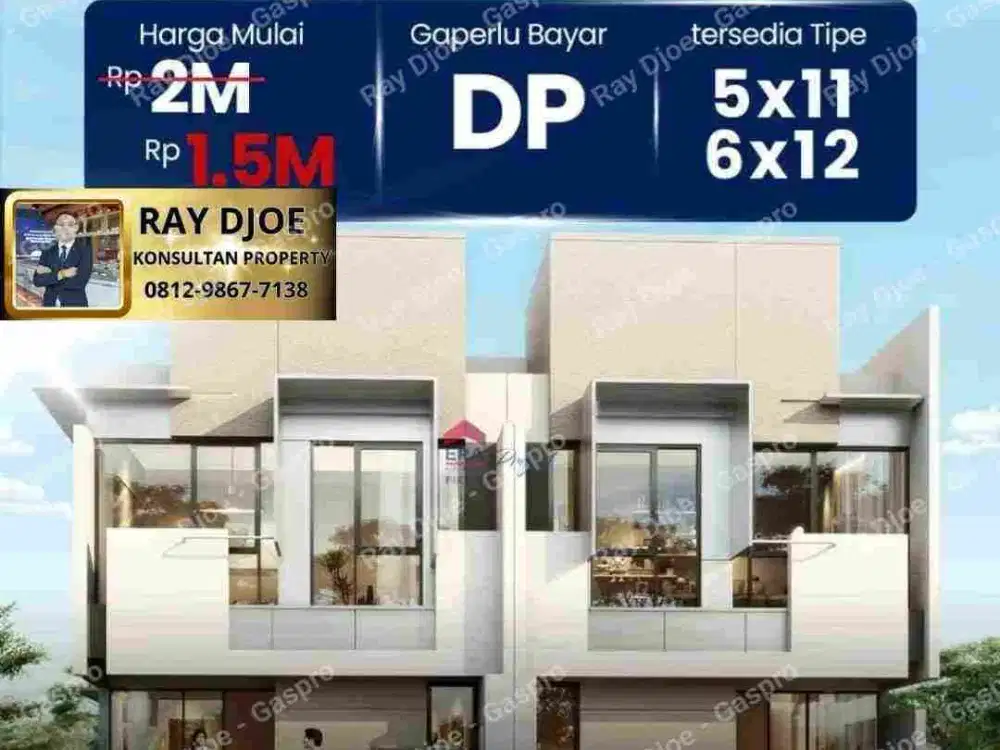Rumah premium bsd city hanya Rp 1.5 man