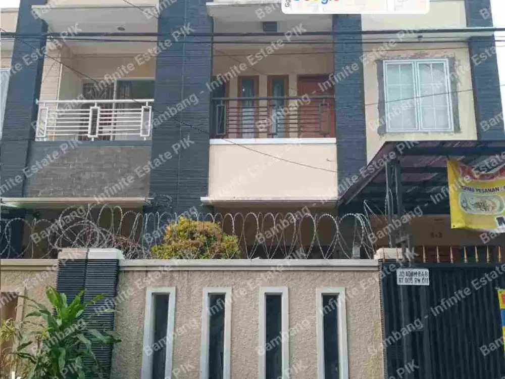 Dijual cepat rumah 2 lantai , SHM,Bebas banjir, Kebon Jeruk