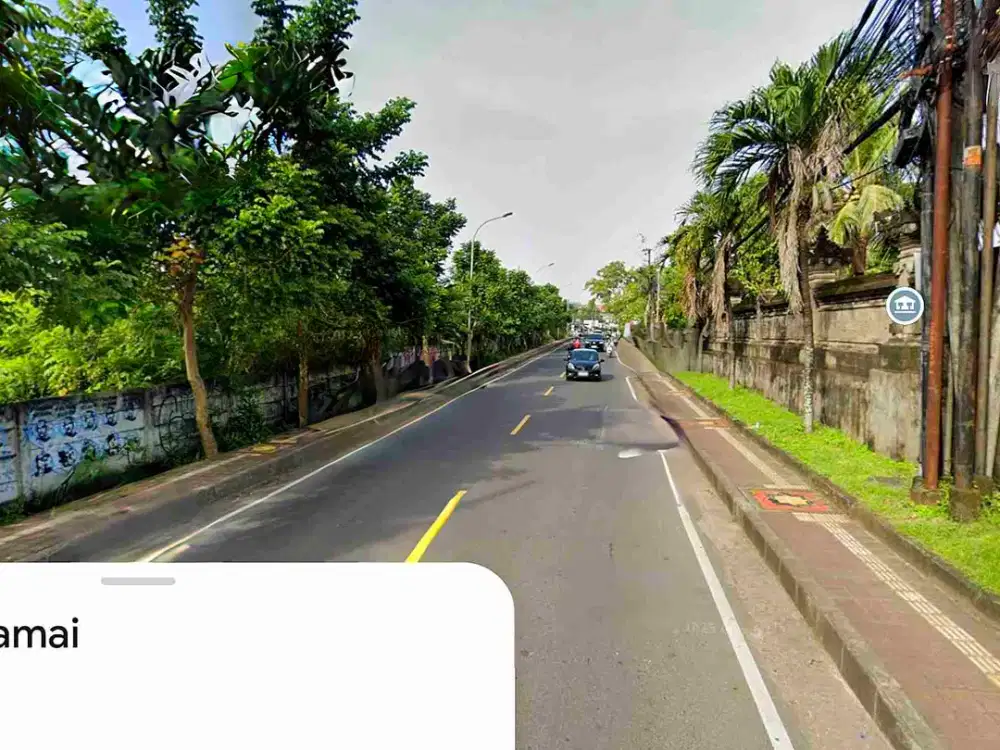 Tanah PREMIUM Jl Bukit Damai Jimbaran Sidewalk Mall