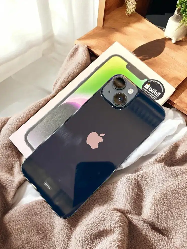 iphone 14 128gb BH100% resmi iBox 11 hari pakai super mulus