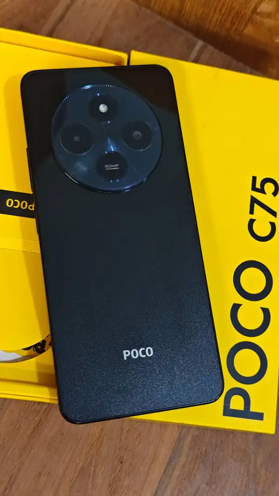 Poco C75 6/128 second resmi Feb 2026
