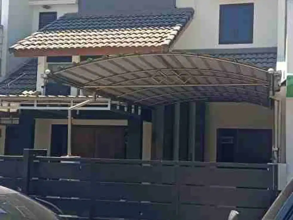 jual rumah murah semi furnished d perum Surya Tropodo Berbek deltasari Rungkut