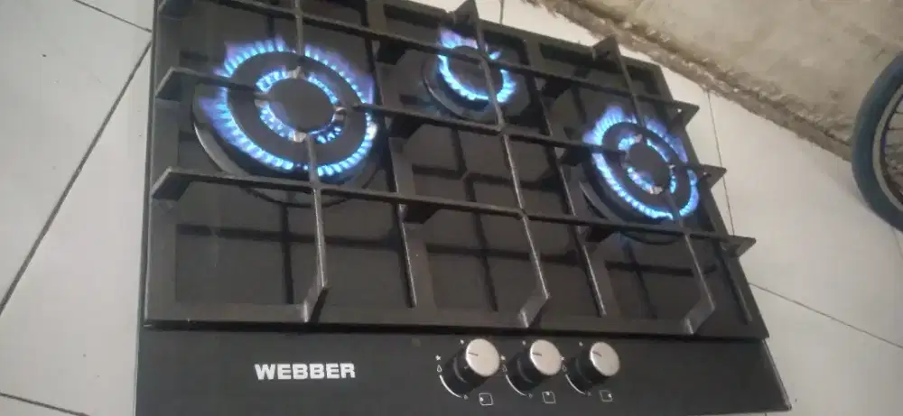 KOMPOR TANAM WEBBER NORMAL MULUS LENGKAP SIAP PAKAI