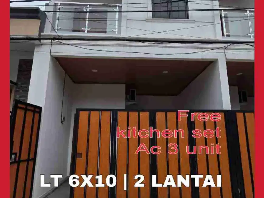 Wilson Rumah American Classic Uk 6x10 Di Poris Indah