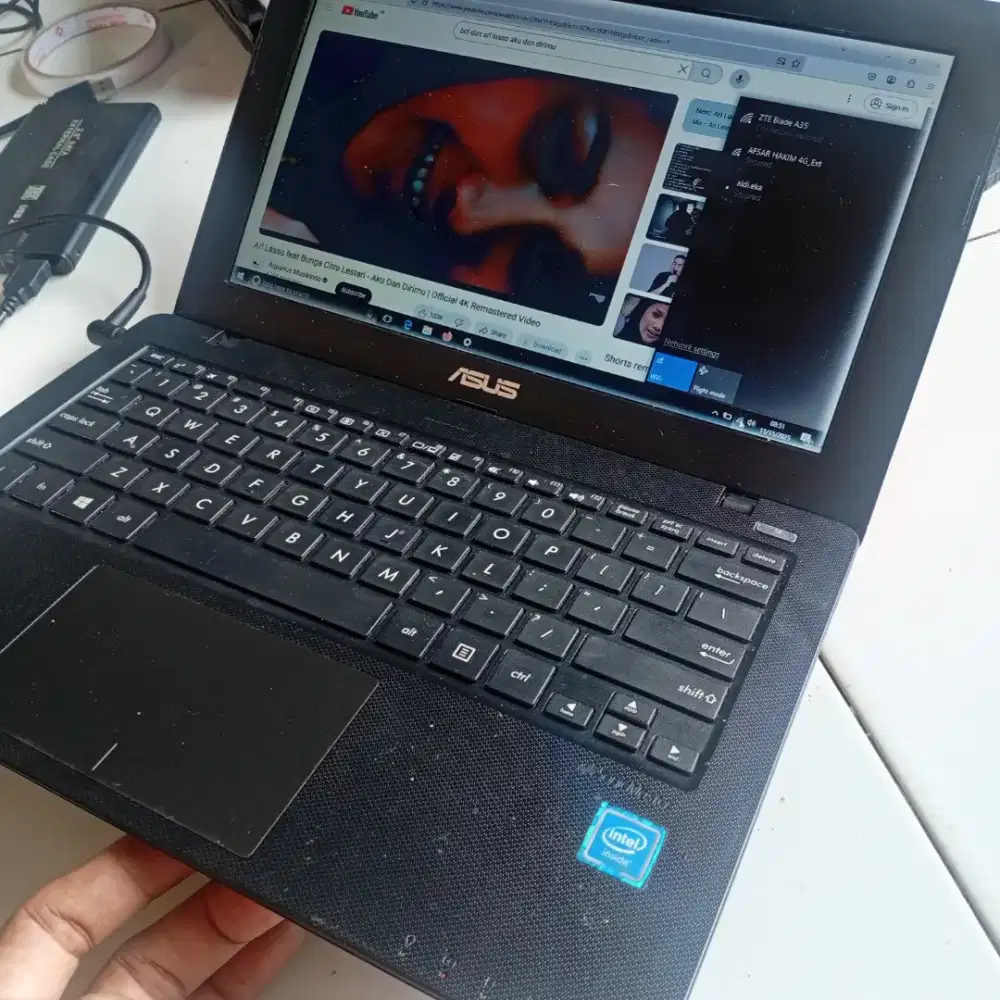 Notebook Asus X200MA normal dan lancar (minus dikit)