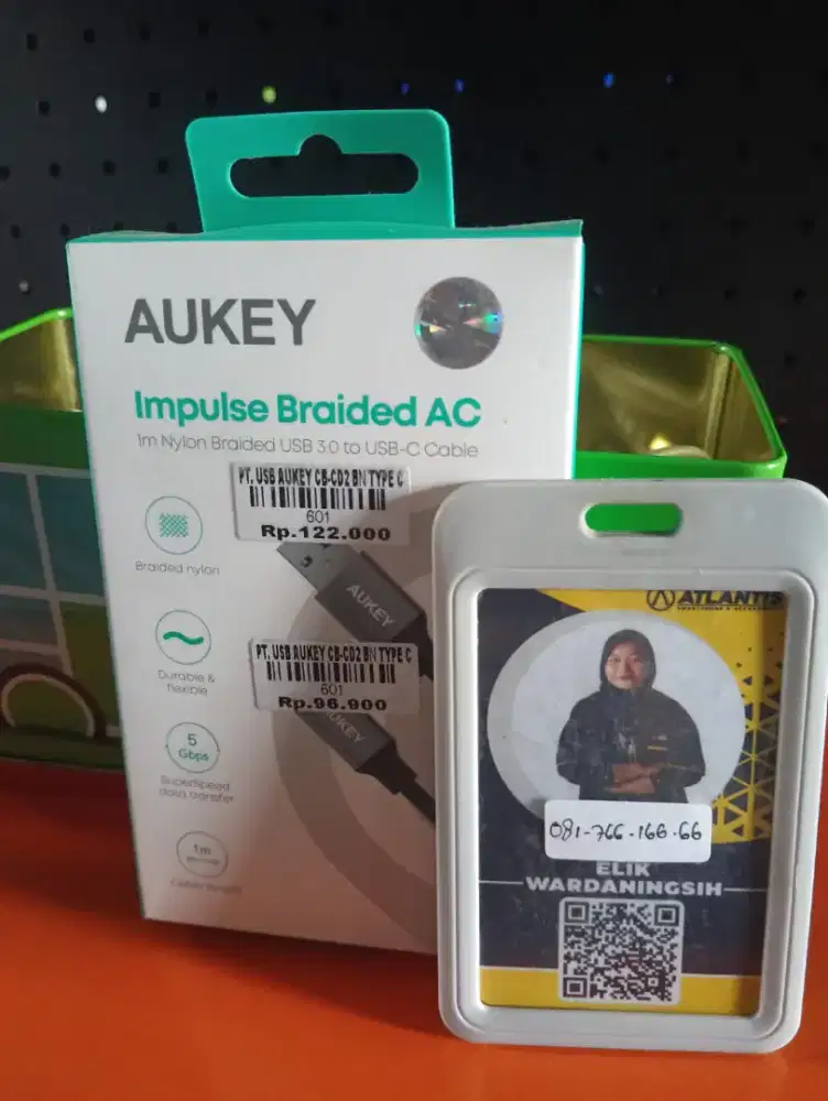 USB aukey type c