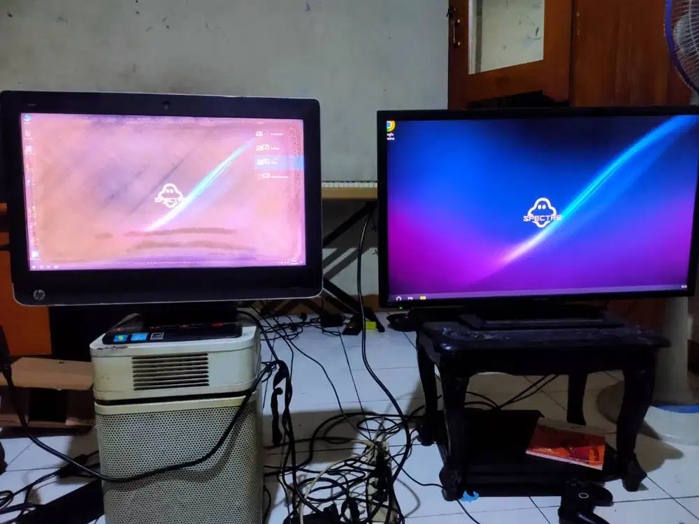 PC AIO HP OMNI 220 Core i5 4gb 500gb  VGA AMD Radeon HD 6450A graphics