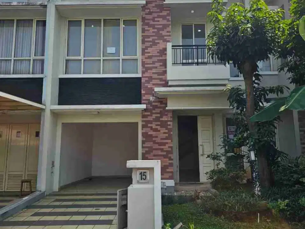 Diijual rumah cluster faraday gading serpong