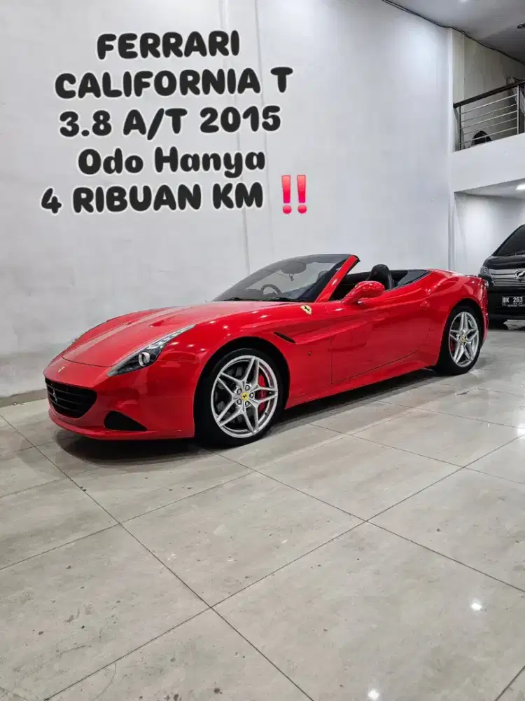 KM 5RB‼️ Ferrari CALIFORNIA T 3.8 Automatic 2015 / 2016 merah