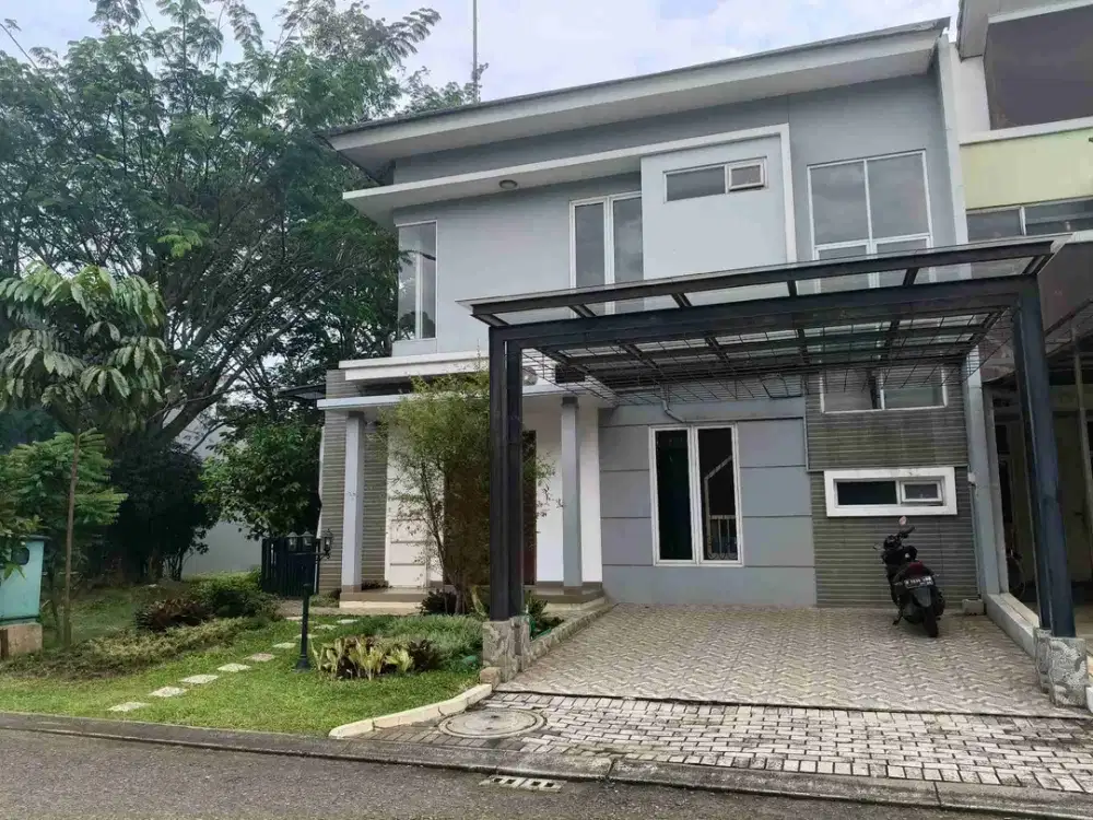 Diijual rumah bangunan mandiri icon cosmo bsd city