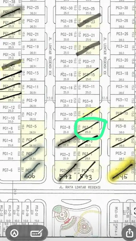 20,9JT/M2! DIJUAL KAVLING TANAH PAKUWON INDAH LISBON MURAH BAWAH PASAR