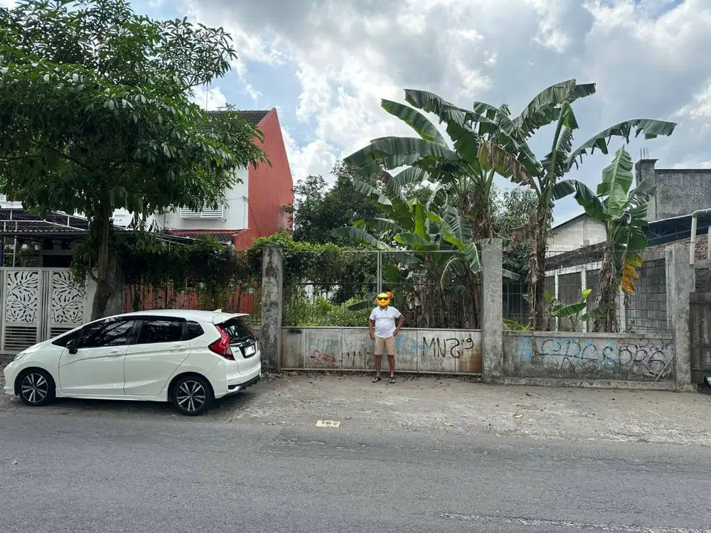 DIJUAL TANAH JL SIDOMOYO GODEAN STRATEGIS DEKAT CALON AKSES TOL JOGJA