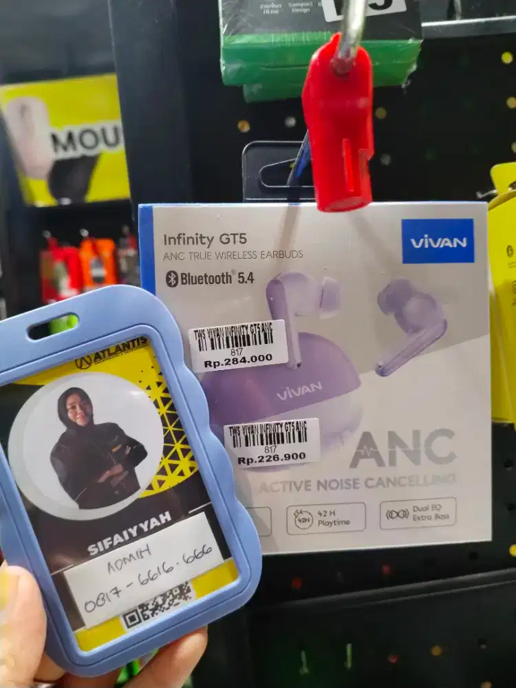 TWS VIVAN INFINITY GT5 ANC | ATLANTIS DAHSYAT