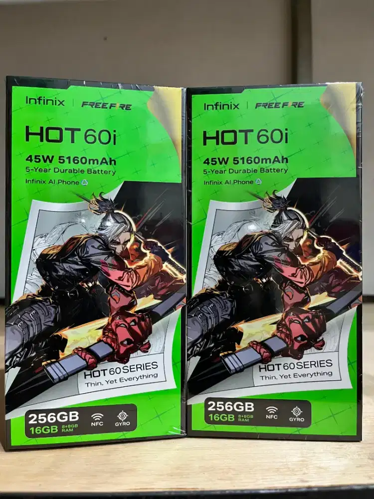 Infinix Hot 60i New Ram 8+8/256 NFC