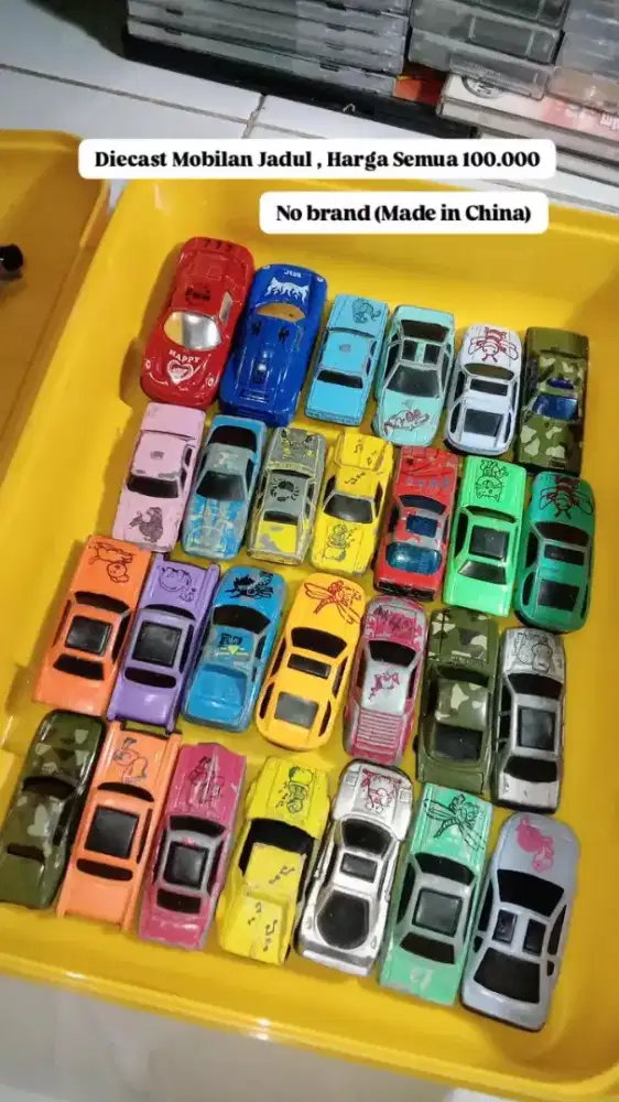 Diecast Mobilan Jadul Borongan