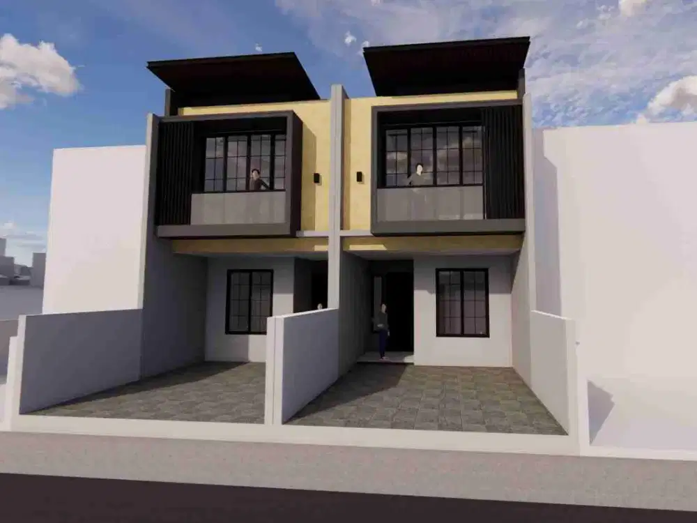 RUMAH BARU MINIMALIS MODERN SIAP HUNI MERUYA JAKARTA BARAT