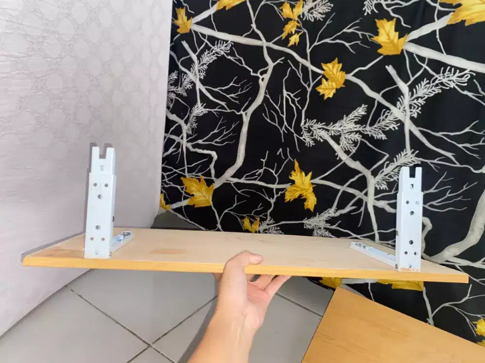 Meja lipat tempel dinding(2 meja)