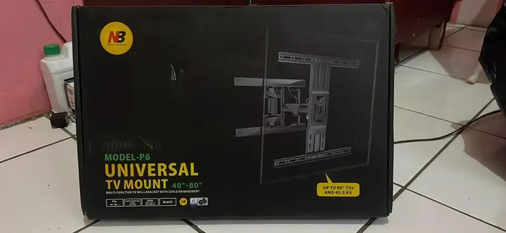 Bracket TV Dinding NB 40-80inc